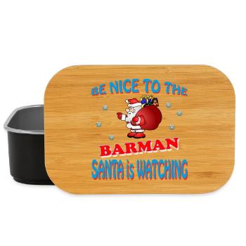 SANTA BARMAN - Lunch Box - Schwarz - Vorne