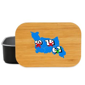 Région basse normandie - Boîte à goûter - noir - Devant