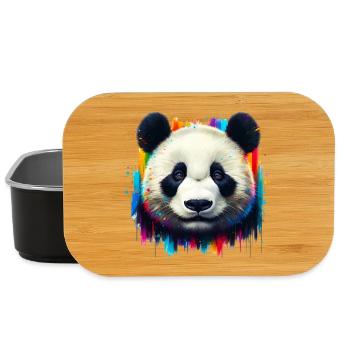 Panda - Lunch Box - Schwarz - Vorne