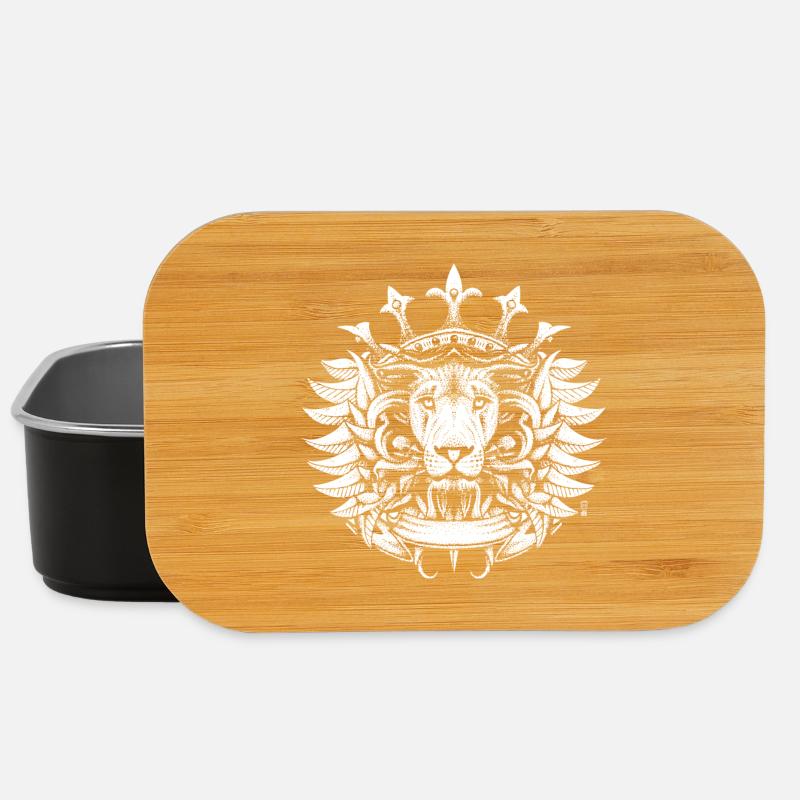 Lion Roi - Lunch Box - Schwarz