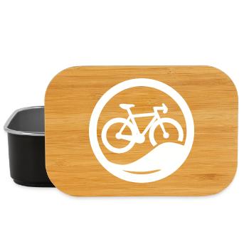 Bicycle Drawing - Lunch Box - black - Front