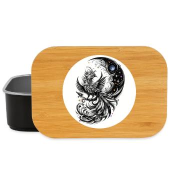 La comète Phoenix dans le cercle lunaire - Boîte à goûter - noir - Devant