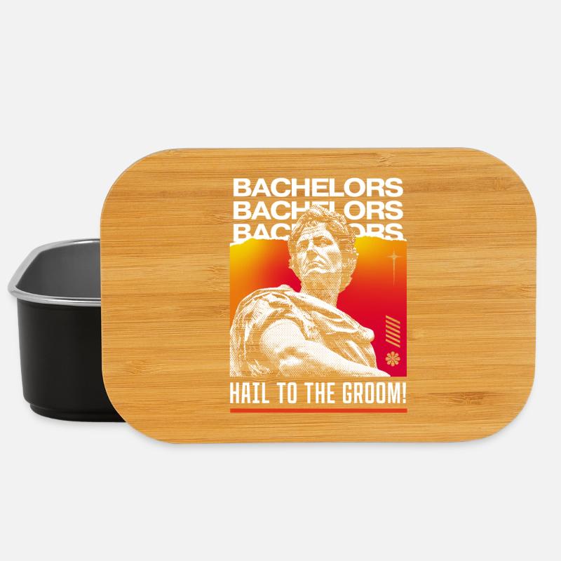 Hail to the Groom - Bachelor Party - Lunch Box - black