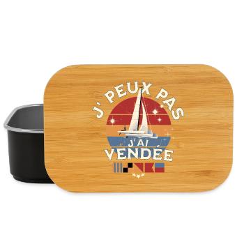 I can't I have Vendée Glb - Lunch Box - black - Front