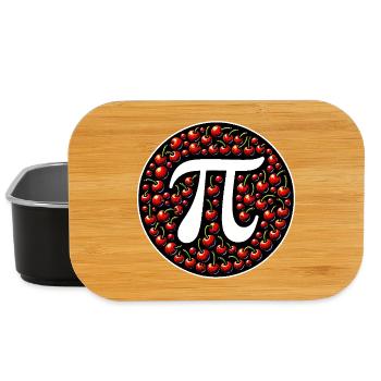 Pi Day Motiv Mathematikfans Lehrer Studenten - Lunch Box - Schwarz - Vorne