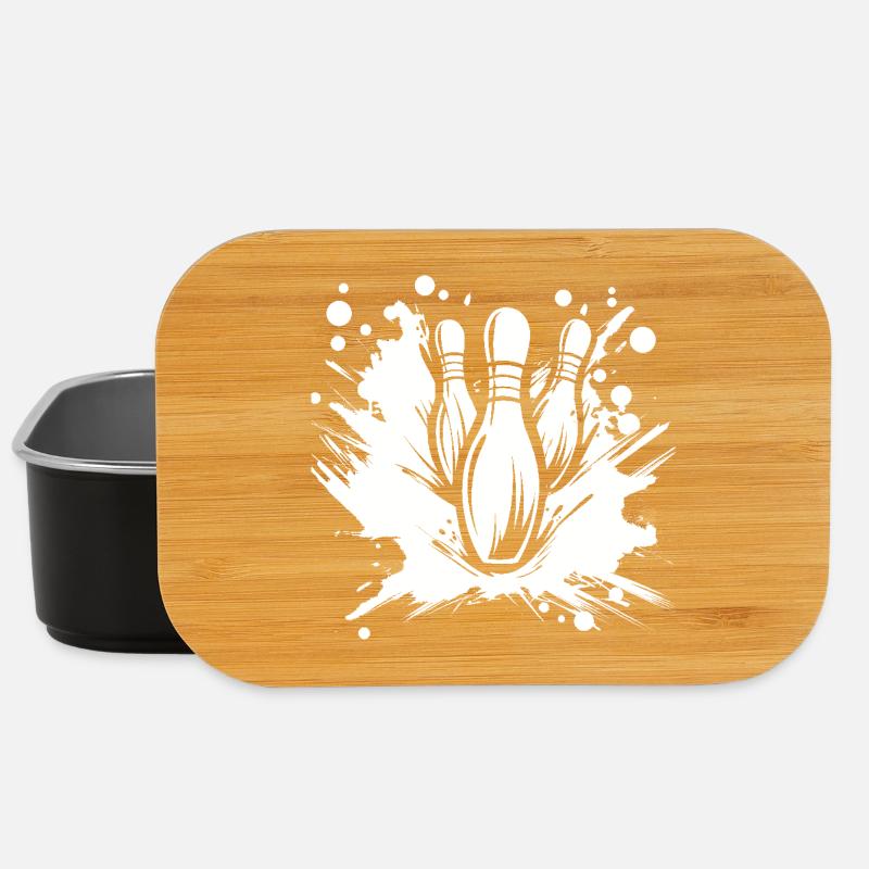 Bowling - Lunch Box - Schwarz