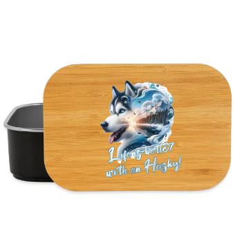 Schlittenhund - Lunch Box - Schwarz - Vorne