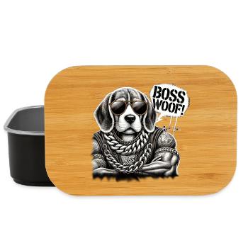 Woof Beagle HipHop Ketten - Lunch Box - Schwarz - Vorne