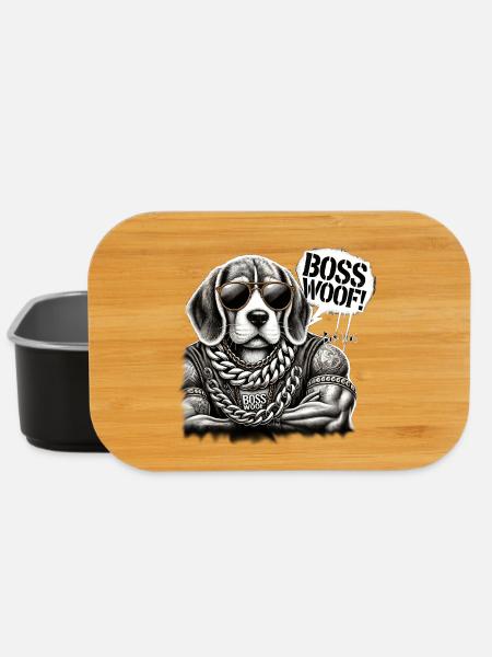Woof Beagle HipHop Ketten - Lunch Box - Schwarz