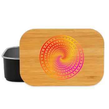 crazy Dots - Lunch Box - Schwarz - Vorne