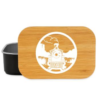Railway Drawing - Lunch Box - black - Front