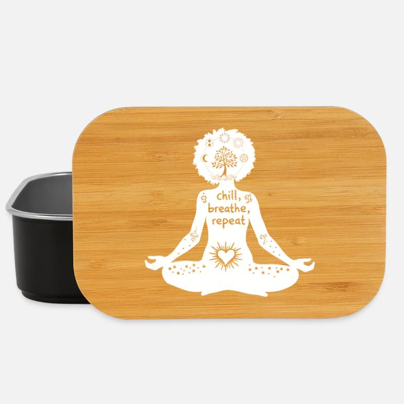L’art du yoga #10 - Boîte à goûter - noir