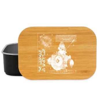 Loch im Raumzeitkontinuum - Lunch Box - Schwarz - Vorne