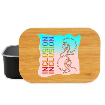 INKLUSION VIELFALT LINIENZEICHNUNGEN - Lunch Box - Schwarz - Vorne