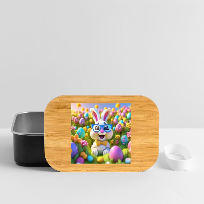 Easter, Easter, Happy Easter, Chocolate Eggs Lunch Box