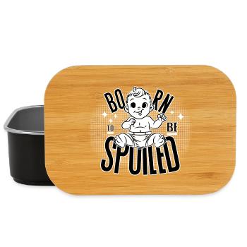 Born for luxury & love! - Lunch Box - black - Front