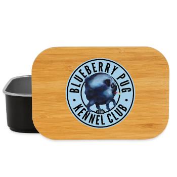 Blueberry Pug Kennel Club - Lunch Box - Schwarz - Vorne