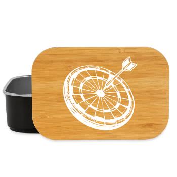 Dart Drawing - Lunch Box - black - Front