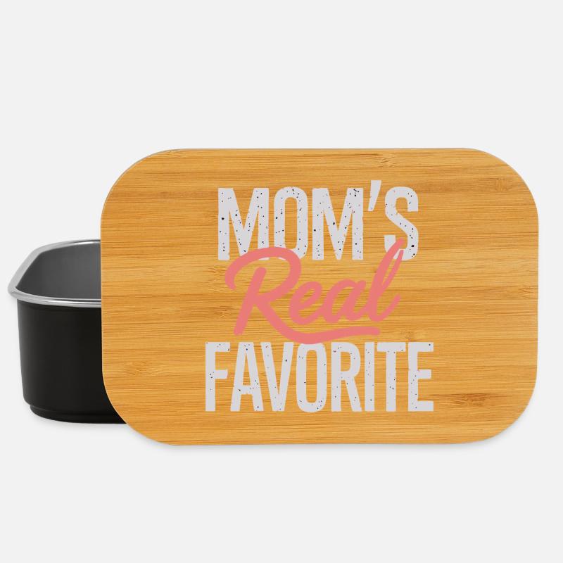 Mom's Real Favorite - Lunch Box - black