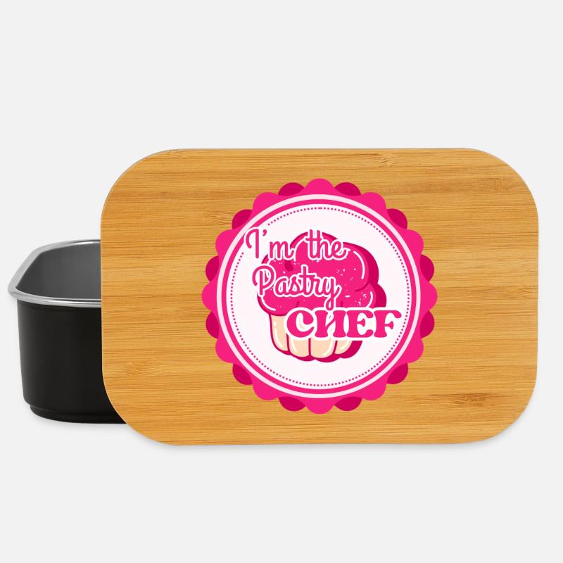 I M THE PASTRY CHEF - Lunch Box - black