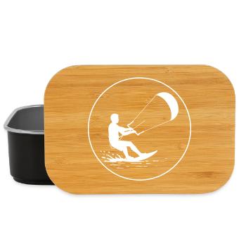Wind im Griff - Lunch Box - Schwarz - Vorne