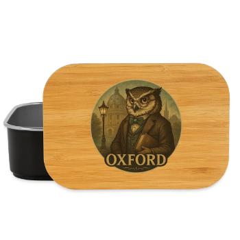 Professor Eule – Oxford Wisdom - Lunch Box - Schwarz - Vorne