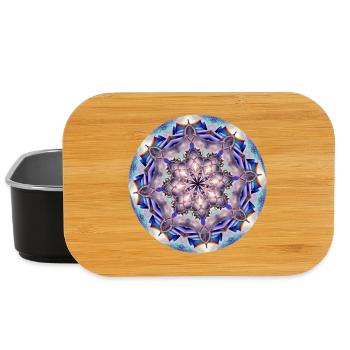 Mandala der Weisheit - Lunch Box - Schwarz - Vorne