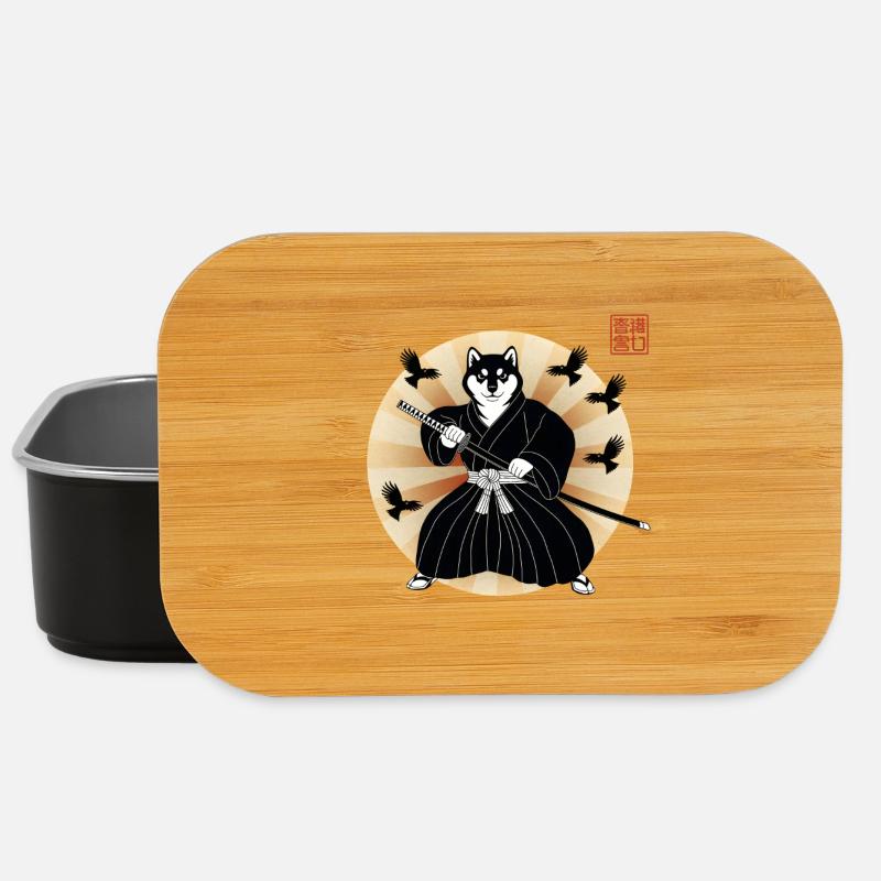 Shiba Samouraï - Boîte à goûter - noir