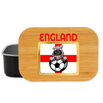 HORSE LOVES SOCCER FOOTBALL - Lunch Box - black - Front
