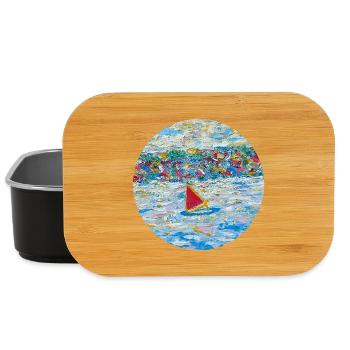 Seascape - Lunch Box - black - Front