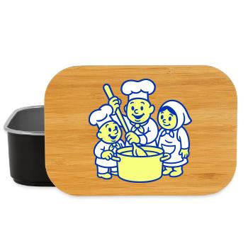 Sweet Chefs - Lunch Box - black - Front