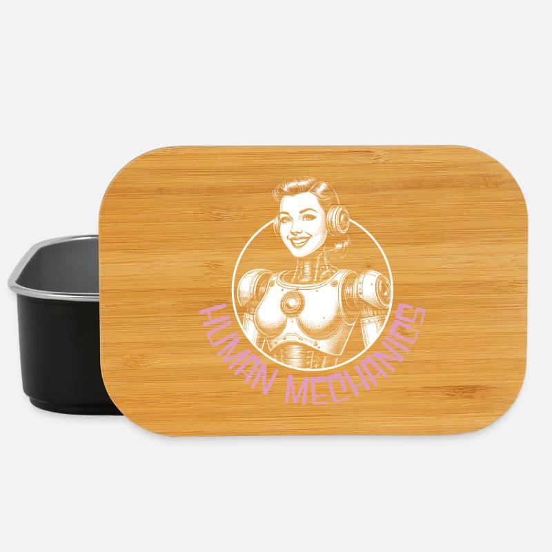 Mechanical Human - Lunch Box - black