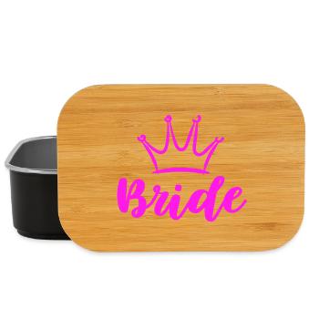 Bride Design for Bachelorette Party Bachelorette Party - Lunch Box - black - Front