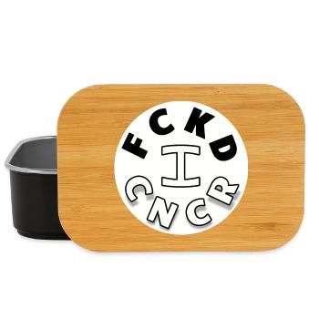 I FUCKED CANCER - Lunch Box - black - Front