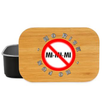 Achievement RISKO NO FUN MI MI MI - Lunch Box - black - Front