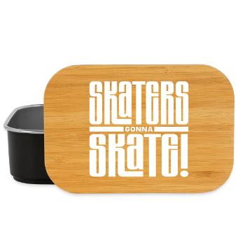 Skaters going to Skate! - Lunch Box - black - Front