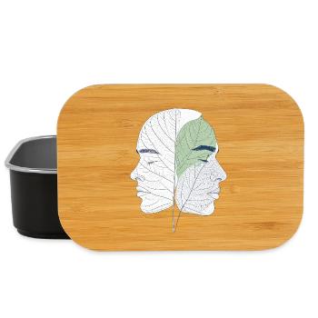 Ein Geist, der in der Natur verwurzelt ist - Lunch Box - Schwarz - Vorne