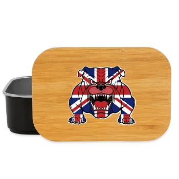 Britische Bulldogge - Lunch Box - Schwarz - Vorne