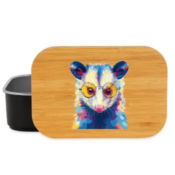 Opossum Possum Sunglasses - Lunch Box - black - Front