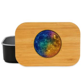 Kosmischer Regenbogenkreis - Lunch Box - Schwarz - Vorne