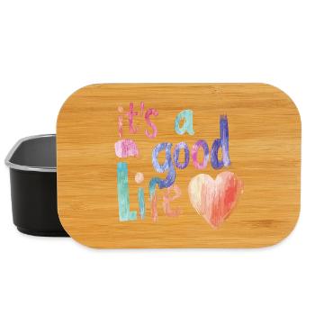 it's a good life - Lunch Box - Schwarz - Vorne