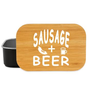 Bier - Lunch Box - Schwarz - Vorne