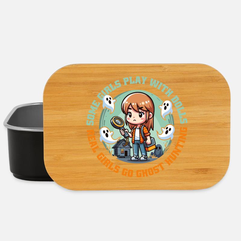 Girls Ghost Hunters Squad - Lunch Box - black