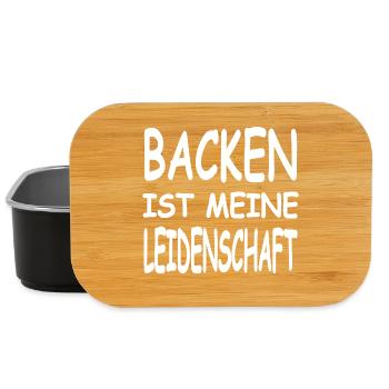 Bake - Lunch Box - black - Front
