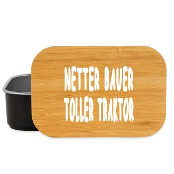 Traktor - Lunch Box - Schwarz - Vorne