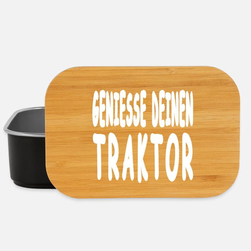 Traktor - Lunch Box - Schwarz