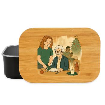 Oma Karin - Lunch Box - Schwarz - Vorne