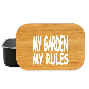 Garten - Lunch Box - Schwarz - Vorne
