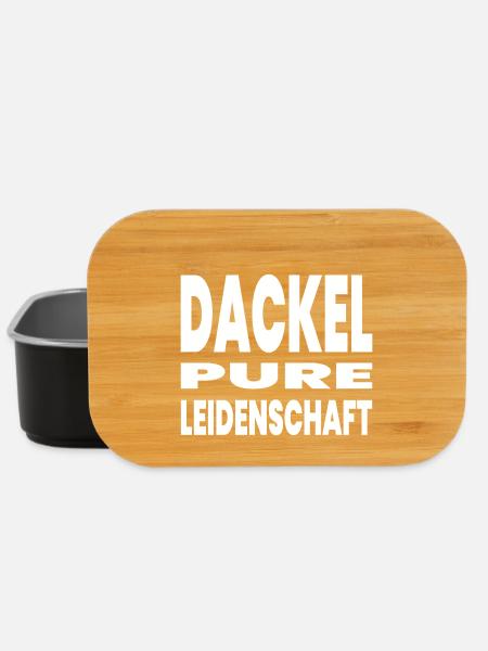 Dackel - Lunch Box - Schwarz