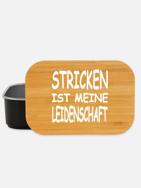 Stricken - Lunch Box - Schwarz